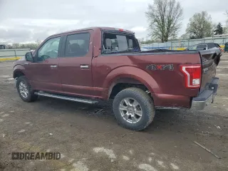 2015 Ford F-150 XLT with VIN 1FTEW1EFXFFA24559, listed as a Copart auction lot 51674285 with 91,192 mi miles and Salvage title. Bid and sale history available at DreamBid. Image 2.