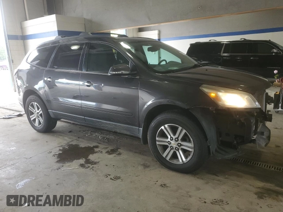 2015 Chevrolet Traverse LT with VIN 1GNKVHKD8FJ349247, listed as a Copart auction lot 58748105 with 132,914 mi miles and Salvage title. Bid and sale history available at DreamBid. Image 4.