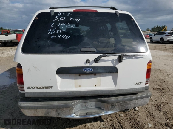 2000 Ford Explorer with VIN 1FMDU63X5YUA25137, listed as a Copart auction lot 46961075 with 188,269 mi miles and Salvage title. Bid and sale history available at DreamBid. Image 6.