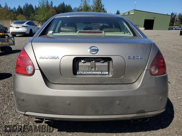 2007 Nissan Maxima 3.5 SL with VIN 1N4BA41E17C840195, listed as a Copart auction lot 53536955 with 131,217 mi miles and Salvage Title. Bid and sale history available at carsss.com. Image 6.
