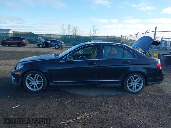 2013 Mercedes-Benz C 300 Sport with VIN WDDGF8AB7DA881054, listed as a IAAI auction lot 42138569 with 116,484 mi miles and . Bid and sale history available at carsss.com. Image 14.