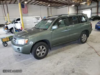 2007 Toyota Highlander with VIN JTEGD21A070157328, listed as a Copart auction lot 47535505 with 0 mi miles and Salvage Title. Bid and sale history available at carsss.com. Image 1.