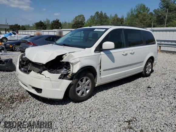 2010 Chrysler Town & Country Touring Plus with VIN 2A4RR8D10AR320628, listed as a Copart auction lot 52600425 with 179,594 mi miles and Salvage Title. Bid and sale history available at DreamBid. Image 1.