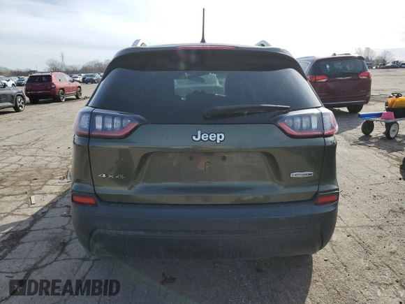 2020 Jeep Cherokee Latitude Plus with VIN 1C4PJMLB1LD651165, listed as a Copart auction lot 53284765 with 123,617 mi miles and Clean Title. Bid and sale history available at carsss.com. Image 6.