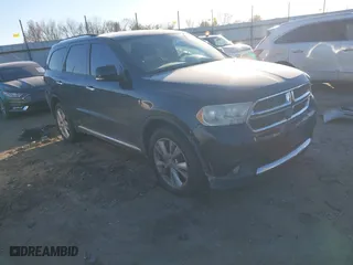2013 Dodge Durango Crew with VIN 1C4SDJDT4DC674504, listed as a IAAI auction lot 41039934 with 155,088 mi miles. Bid and sale history available at carsss.com. Image 1.