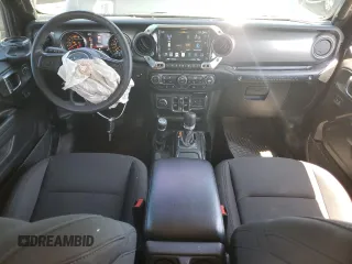 2023 Jeep Wrangler Willys with VIN 1C4HJXDN7PW548812, listed as a Copart auction lot 57729154 with 45,847 mi miles and Clean Title. Bid and sale history available at DreamBid. Image 8.