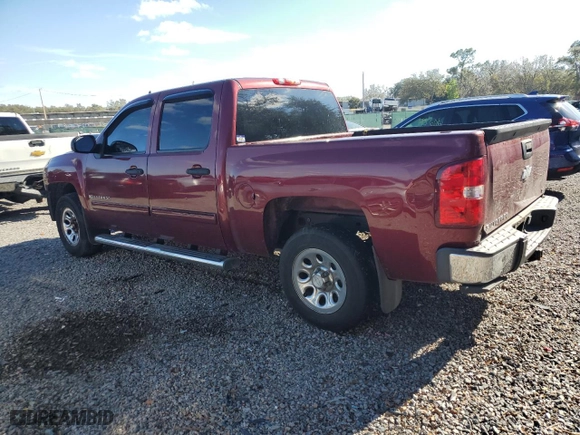 2009 Chevrolet Silverado 1500 LS with VIN 3GCEC13C59G190864, listed as a Copart auction lot 46182215 with 227,626 mi miles and Salvage Title. Bid and sale history available at carsss.com. Image 2.