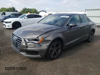 2015 Audi A3 Premium Plus with VIN WAUEFGFFXF1116380, listed as a Copart auction lot 63650445 with 117,910 mi miles and Salvage title. Bid and sale history available at DreamBid. Image 1.