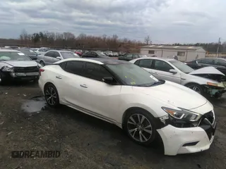 2017 Nissan Maxima S with VIN 1N4AA6AP6HC403481, listed as a IAAI auction lot 35899592 with 83,501 mi miles and . Bid and sale history available at DreamBid. Image 1.