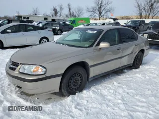 2001 Chevrolet Impala with VIN 2G1WF52E819235292, listed as a Copart auction lot 45721835 with 177,080 mi miles and Salvage Title. Bid and sale history available at DreamBid. Image 1.