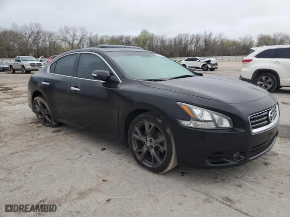 2014 Nissan Maxima 3.5 SV w/Sport Pkg with VIN 1N4AA5AP9EC468234, listed as a Copart auction lot 50946845 with 124,235 mi miles and Salvage Title. Bid and sale history available at carsss.com. Image 4.