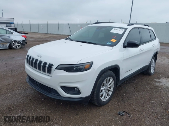 2022 Jeep Cherokee Latitude Lux with VIN 1C4PJLMX1ND535178, listed as a IAAI auction lot 42161237 with 42,468 mi miles and . Bid and sale history available at DreamBid. Image 17.