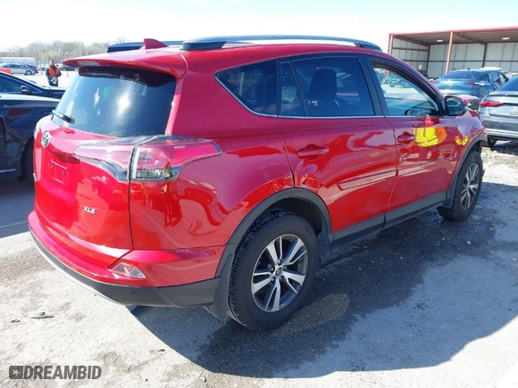 2017 Toyota RAV4 XLE with VIN JTMWFREV6HJ113376, listed as a IAAI auction lot 41844823 with 53,752 mi miles. Bid and sale history available at carsss.com. Image 4.