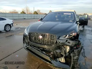 2021 Jaguar F-Pace S with VIN SADCJ2EU7MA684261, listed as a Copart auction lot 87264294 with 24,188 mi miles and Salvage title. Bid and sale history available at DreamBid. Image 15.