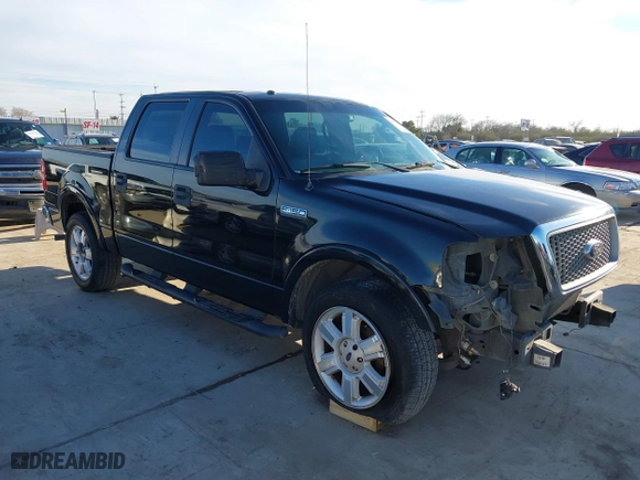 2007 Ford F-150 XLT with VIN 1FTPW12V77FB23491, listed as a IAAI auction lot 38533525 with 246,132 mi miles. Bid and sale history available at carsss.com. Image 1.