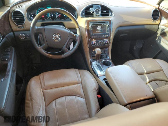2014 Buick Enclave Premium with VIN 5GAKRCKD8EJ311999, listed as a Copart auction lot 80928474 with 189,430 mi miles and Salvage Title. Bid and sale history available at carsss.com. Image 8.