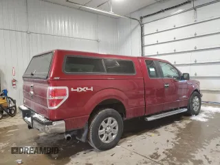 2013 Ford F-150 XL with VIN 1FTFX1ET3DKG27302, listed as a Copart auction lot 45194375 with 147,762 mi miles and Salvage Title. Bid and sale history available at carsss.com. Image 3.