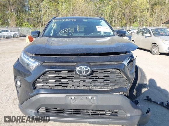 2022 Toyota RAV4 XLE Premium with VIN 2T3A1RFV6NC283890, listed as a IAAI auction lot 42045390 with 69,180 mi miles and . Bid and sale history available at DreamBid. Image 12.
