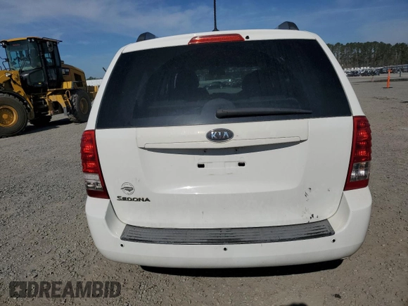 2011 Kia Sedona LX with VIN KNDMG4C75B6369885, listed as a Copart auction lot 49249435 with 225,057 mi miles and Salvage Title. Bid and sale history available at carsss.com. Image 6.
