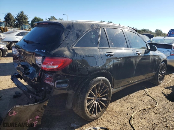 2018 Mercedes-Benz GLC with VIN WDC0G6EB4JV024857, listed as a Copart auction lot 64267374 with 62,815 mi miles and Salvage Title. Bid and sale history available at carsss.com. Image 3.