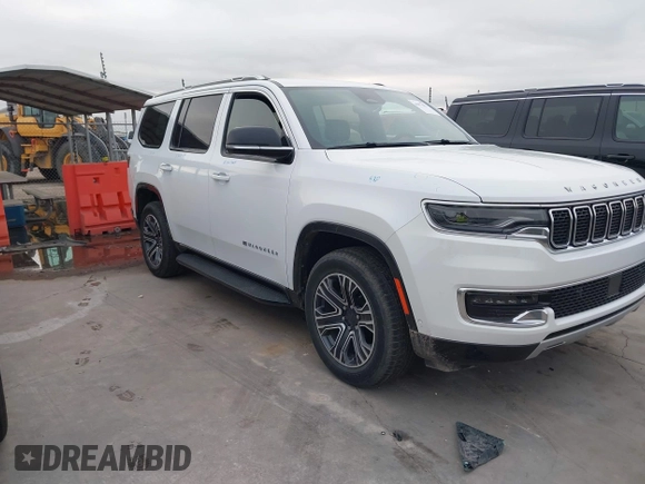 2024 Jeep Wagoneer Series II с VIN 1C4SJUBP2RS120147, выставлен на аукционе IAAI как лот 41877051 с пробегом 35 148 миль миль и . История ставок и продаж доступна на DreamBid. Изображение 1.