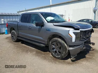 2024 Ford F-150 Lightning Flash с VIN 1FT6W3L74RWG04714, выставлен на аукционе Copart как лот 56320265 с пробегом 13 454 миль миль и Списание • Salvage title. История ставок и продаж доступна на DreamBid. Изображение 4.