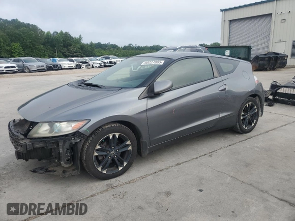 2015 Honda CR-Z with VIN JHMZF1D49FS001765, listed as a Copart auction lot 60227805 with 213,205 mi miles and Salvage title. Bid and sale history available at DreamBid. Image 1.