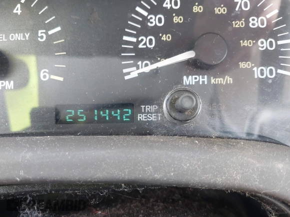 1999 Jeep Cherokee Sport with VIN 1J4FT68S6XL511158, listed as a IAAI auction lot 42170917 with 251,442 mi miles and . Bid and sale history available at DreamBid. Image 7.