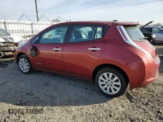 2015 Nissan LEAF SV with VIN 1N4AZ0CP7FC311909, listed as a Copart auction lot 39358473 with 84,576 mi miles. Bid and sale history available at carsss.com. Image 2.