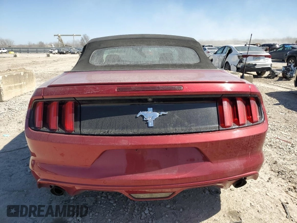 2017 Ford Mustang V6 with VIN 1FATP8EM3H5340203, listed as a Copart auction lot 48390555 with 98,930 mi miles and Salvage Title. Bid and sale history available at carsss.com. Image 6.