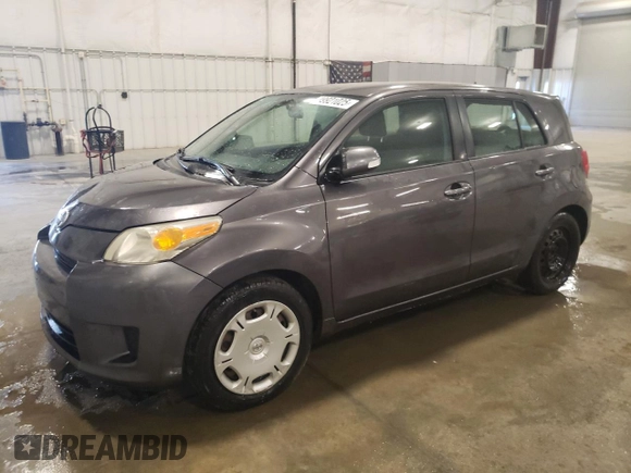 2010 Scion xD with VIN JTKKU4B46A1000996, listed as a Copart auction lot 49921025 with 249,005 mi miles and Salvage Title. Bid and sale history available at carsss.com. Image 1.