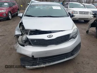 2015 Kia Rio LX with VIN KNADM4A39F6452036, listed as a IAAI auction lot 41516879 with 95,775 mi miles. Bid and sale history available at carsss.com. Image 13.
