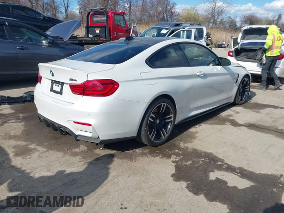 2018 BMW M4 z VIN WBS4Y9C56JAA92518, wystawiony jako IAAI lot #41887765 z przebiegiem 62 890 mil mil oraz . Historia ofert i sprzedaży dostępna na DreamBid. Obrazek 4.