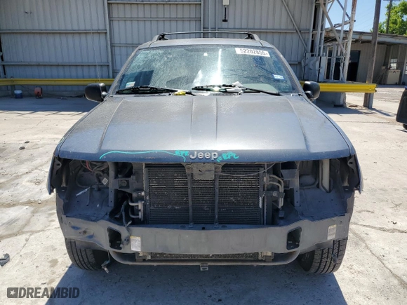 2004 Jeep Grand Cherokee Laredo with VIN 1J4GX48N54C371073, listed as a Copart auction lot 52202855 with 212,368 mi miles and Salvage Title. Bid and sale history available at carsss.com. Image 5.