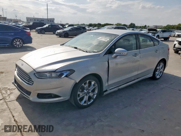 2015 Ford Fusion SE z VIN 1FA6P0H75F5120918, wystawiony jako Copart lot #59377185 z przebiegiem Nie podano mil oraz Czysty tytuł • Clean title. Historia ofert i sprzedaży dostępna na DreamBid. Obrazek 1.