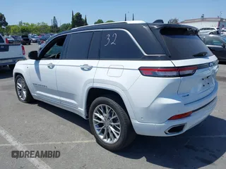 2023 Jeep Grand Cherokee Summit Reserve with VIN 1C4RJYE68P8787968, listed as a IAAI auction lot 42338911 with 28,652 mi miles and . Bid and sale history available at DreamBid. Image 3.