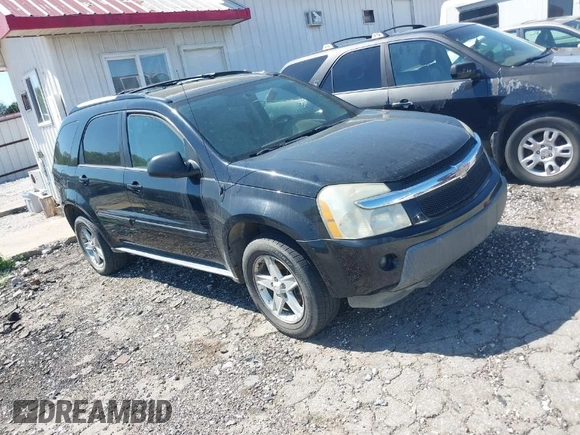 2005 Chevrolet Equinox LT with VIN 2CNDL63F256105113, listed as a IAAI auction lot 42067477 with 172,331 mi miles. Bid and sale history available at carsss.com. Image 1.