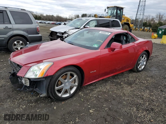 2004 Cadillac XLR z VIN 1G6YV34A845603928, wystawiony jako Copart lot #79260073 z przebiegiem 51 336 mil mil oraz Szkody całkowita. Historia ofert i sprzedaży dostępna na DreamBid. Obrazek 1.
