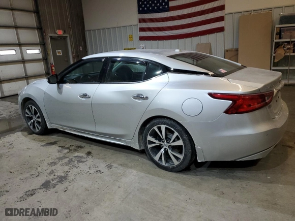 2017 Nissan Maxima SV with VIN 1N4AA6AP0HC432118, listed as a Copart auction lot 42631345 with 126,379 mi miles and Salvage Title. Bid and sale history available at carsss.com. Image 2.