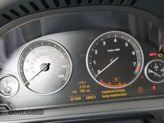 2011 BMW 5 Series 535i with VIN WBAFR7C50BC606025, listed as a Copart auction lot 50393085 with 251,249 mi miles and Salvage Title. Bid and sale history available at carsss.com. Image 9.