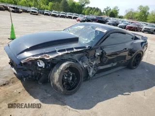 2022 Ford Mustang GT with VIN 1FA6P8CF5N5130246, listed as a Copart auction lot 52614965 with 58,078 mi miles and Salvage Title. Bid and sale history available at carsss.com. Image 1.
