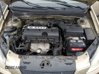 2009 Kia Rio LX with VIN KNADE223096485561, listed as a Copart auction lot 73412874 with 137,858 mi miles and Salvage Title. Bid and sale history available at DreamBid. Image 11.