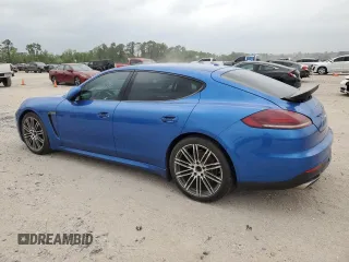2015 Porsche Panamera 4 with VIN WP0AA2A79FL000515, listed as a Copart auction lot 51675725 with 54,042 mi miles and Salvage Title. Bid and sale history available at DreamBid. Image 2.