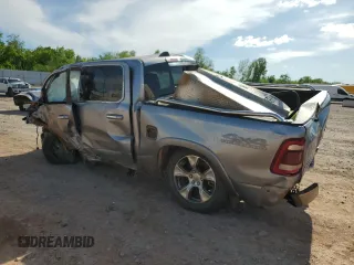 2019 Ram 1500 Laramie z VIN 1C6SRFJT1KN686363, wystawiony jako Copart lot #54934355 z przebiegiem Nie podano mil oraz Szkoda całkowita • Salvage title. Historia ofert i sprzedaży dostępna na DreamBid. Obrazek 2.