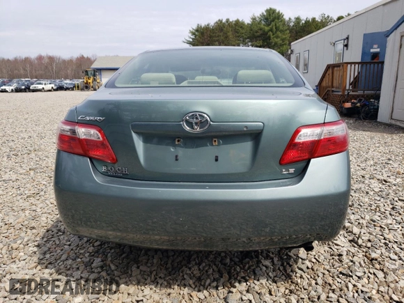 2007 Toyota Camry CE with VIN JTNBE46K573066929, listed as a Copart auction lot 54849105 with 47,301 mi miles and Salvage Title. Bid and sale history available at carsss.com. Image 6.