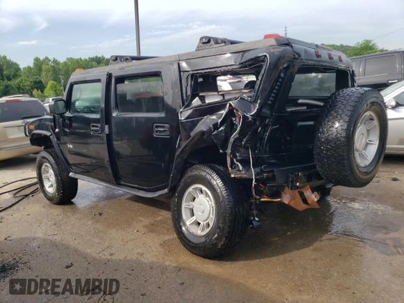 2005 Hummer H2 SUV with VIN 5GRGN23U85H103510, listed as a Copart auction lot 59050804 with 0 mi miles and Non Repairable. Bid and sale history available at carsss.com. Image 2.