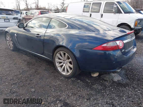 2007 Jaguar XK with VIN SAJWA43B875B07505, listed as a IAAI auction lot 41654226 with 183,098 mi miles. Bid and sale history available at carsss.com. Image 3.