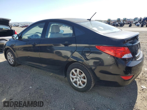 2012 Hyundai Accent GLS z VIN KMHCT4AE3CU048848, wystawiony jako Copart lot #57915275 z przebiegiem 142 282 mil mil oraz Tytuł czysty. Historia ofert i sprzedaży dostępna na DreamBid. Obrazek 2.