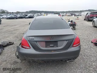 2015 Mercedes-Benz C-Class C 300 with VIN 55SWF4JB9FU056365, listed as a IAAI auction lot 41549063 with 119,106 mi miles. Bid and sale history available at carsss.com. Image 17.