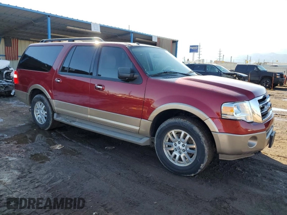 2014 Ford Expedition EL XLT with VIN 1FMJK1J51EEF29218, listed as a Copart auction lot 86275044 with 169,661 mi miles and Salvage Title. Bid and sale history available at carsss.com. Image 4.